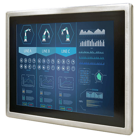 Panel de visualización TFT LCD - R15L600-65EX - Winmate, Inc. - 1024 x 768 / de alta resolución / 15"