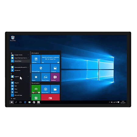 HMI con pantalla táctil - W32IT3S-PTA3 - Winmate, Inc. - de pared / de montaje VESA / en bastidor