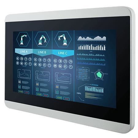 Monitor LCD - W07L100-GST1 - Winmate, Inc. - con tecnología capacitiva proyectada / pantalla táctil capacitiva PCAP / con pantalla táctil multipuntos