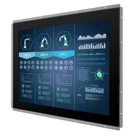 Visualizador con tecnología capacitiva proyectada - R19L100-POM1 - Winmate, Inc. - con pantalla táctil multipuntos / de color / 1280 x 1024