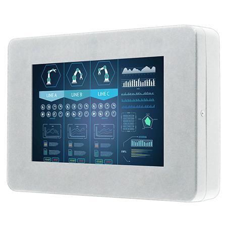 Visualizador TFT LCD - W07T700-CHA4TR - Winmate, Inc. - con pantalla táctil resistiva / transflectivo / 800 x 480