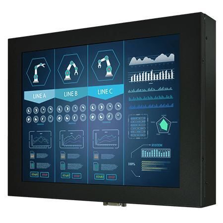 Visualizador con pantalla táctil resistiva - R10T600-CHP3 - Winmate, Inc. - de color / 640 x 480 / 10.4"