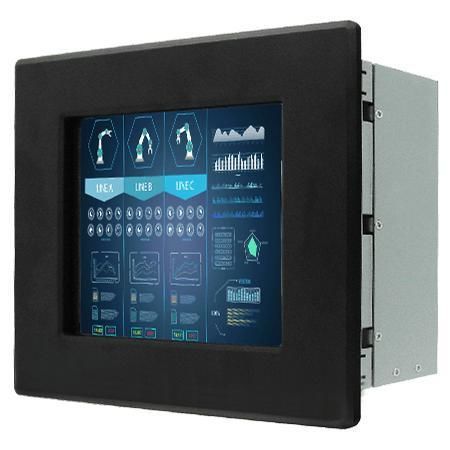 Monitor LCD - R08L200-IPU1 - Winmate, Inc. - con pantalla táctil resistiva / industrial / para uso exterior