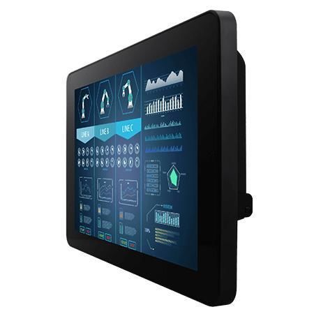 Monitor LCD - W10L100-PCH2-POE - Winmate, Inc. - con tecnología capacitiva proyectada / con pantalla táctil multipuntos / industrial