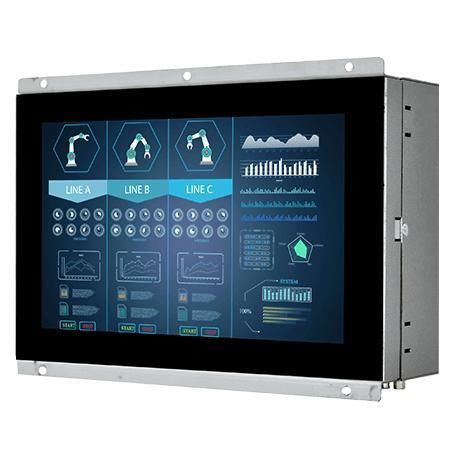 Monitor LCD - W07L100-POT1-C - Winmate, Inc. - con tecnología capacitiva proyectada / con pantalla táctil multipuntos / industrial