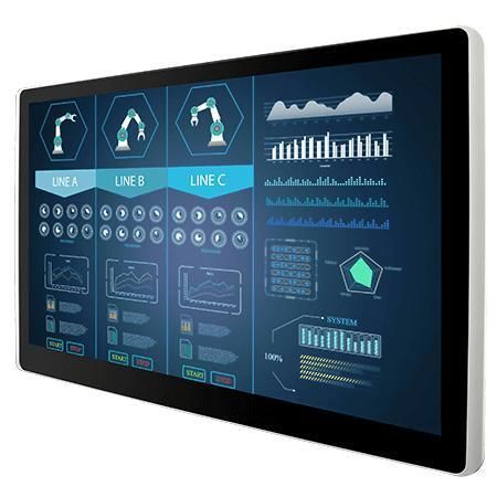 Monitor con tecnología capacitiva proyectada - W15L100-PTA3-C - Winmate, Inc. - pantalla táctil capacitiva PCAP / con pantalla táctil multipuntos / industrial