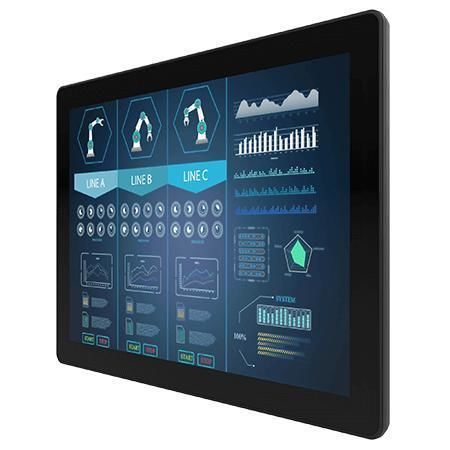 Monitor TFT-LCD - R15L600-PTC3-C - Winmate, Inc. - con tecnología capacitiva proyectada / con pantalla táctil multipuntos / para la industria