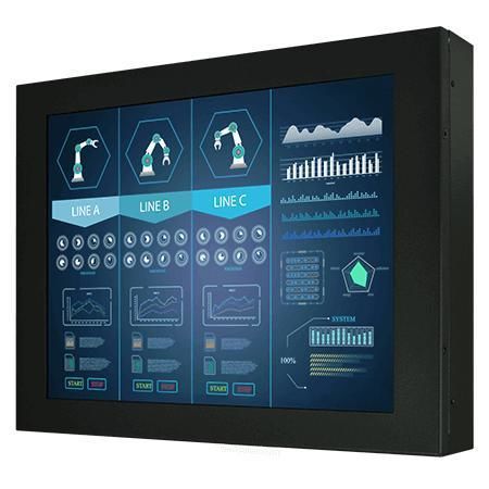 Monitor LCD - R10L100-CHT2OD - Winmate, Inc. - con pantalla táctil resistiva / industrial / 10.4"