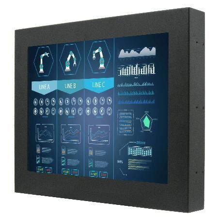 Monitor LCD - R15L100-RMA1 - Winmate, Inc. - con pantalla táctil resistiva / industrial / 15"