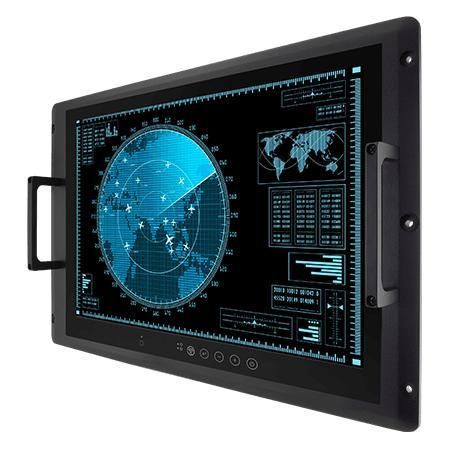 Monitor con pantalla táctil multipuntos - W27L100-MLA3FP - Winmate, Inc. - con tecnología capacitiva proyectada / pantalla táctil capacitiva PCAP / de visualización