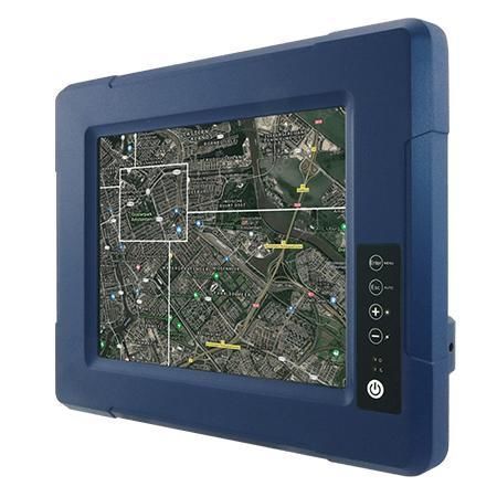 Monitor LCD - R10L100-VMN1-NI - Winmate, Inc. - con pantalla táctil resistiva / para vehículo / para interfaz HMI