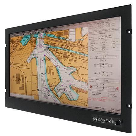 Monitor con pantalla táctil resistiva - W24L100-MRA1HB - Winmate, Inc. - marino / 24" / 1920 x 1080