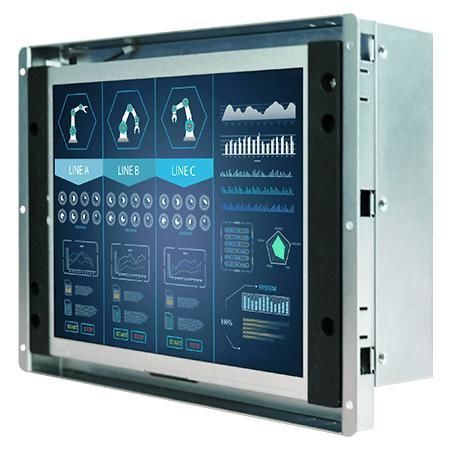 Monitor LCD - R08T100-OFA1 - Winmate, Inc. - con pantalla táctil resistiva / 8,4" / 800 x 600