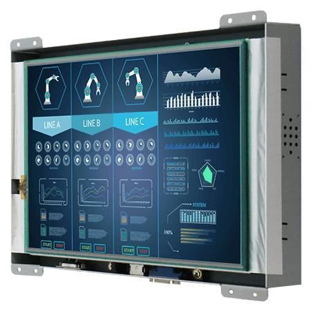 Monitor con pantalla táctil resistiva - R10L100-OFP3 - Winmate, Inc. - industrial / para punto de venta / de visualización