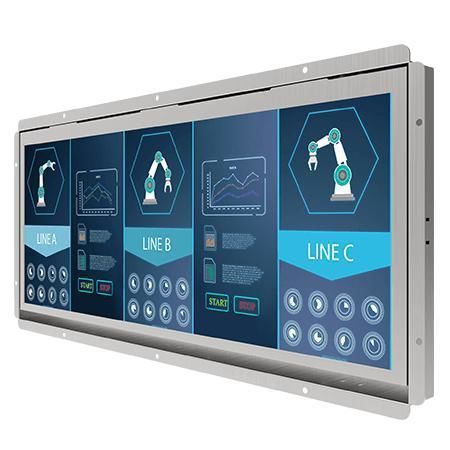 Monitor táctil - W15L100-OFB2 - Winmate, Inc. - industrial / de visualización / de comunicación visual