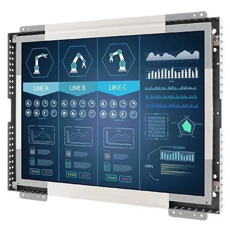 Monitor LCD - R15L100-OFC3HB - Winmate, Inc. - con pantalla táctil resistiva / industrial / 15"