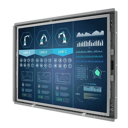 Monitor con pantalla táctil resistiva - R19L300-OFA1 - Winmate, Inc. - para máquina industrial / para interfaz HMI / 19"