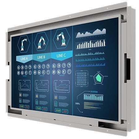 Monitor con pantalla táctil - W32L300-OFA3HB - Winmate, Inc. - industrial / 32" / 1920 x 1080