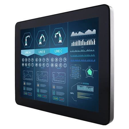 Monitor LCD - R10L100-PCT2(HB) - Winmate, Inc. - con pantalla táctil multipuntos / pantalla táctil capacitiva PCAP / industrial