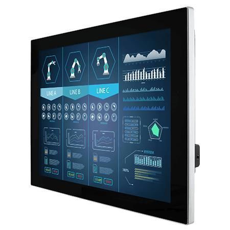 Monitor de pantalla táctil multipunto - R15L600-PCC3(HB) - Winmate, Inc. - pantalla táctil capacitiva PCAP / industrial / para máquina industrial