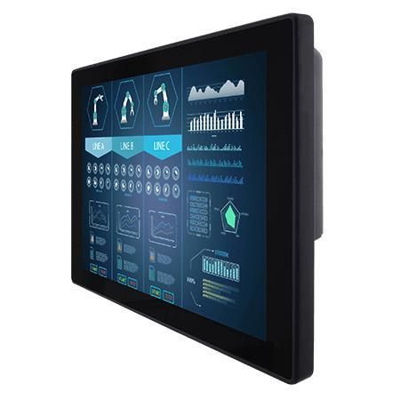 Monitor LCD - R12L100-PCM2(HB) - Winmate, Inc. - con pantalla táctil multipuntos / pantalla táctil capacitiva PCAP / industrial