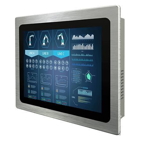 Monitor TFT - R10L100-PPP1HB - Winmate, Inc. - de pantalla táctil multipunto / con tecnología capacitiva proyectada / industrial
