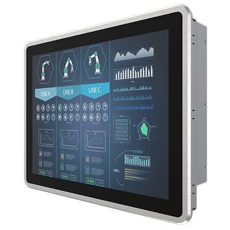 Monitor con pantalla táctil multipuntos - R15L600-PPC3(HB) - Winmate, Inc. - con tecnología capacitiva proyectada / industrial / para interfaz HMI