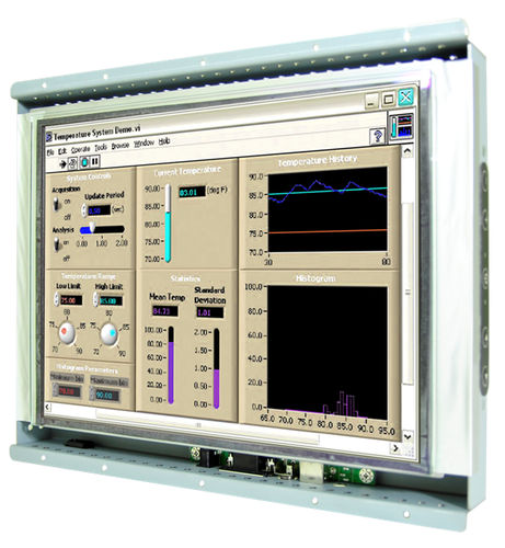 Monitor LCD - R12T600-OFL1HB - Winmate, Inc. - retroiluminación LED / para punto de venta / para uso exterior