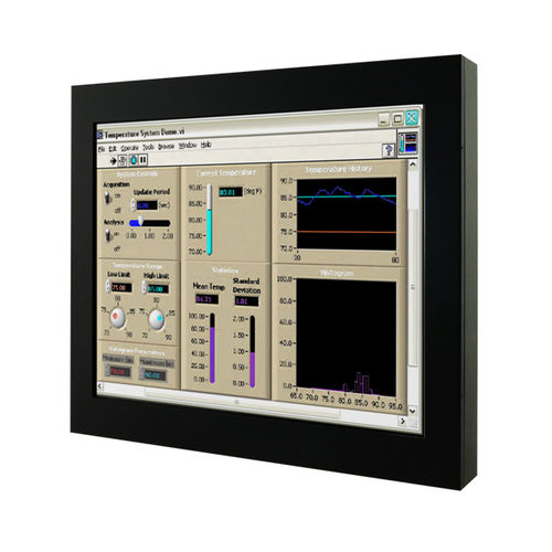 Monitor LCD - R17L500-CHA1HB - Winmate, Inc. - retroiluminación LED / industrial / para uso exterior