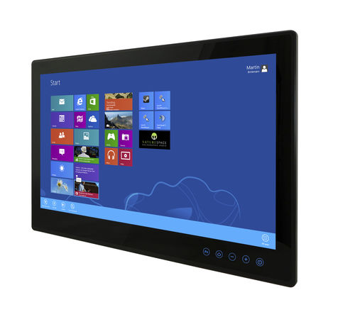 Panel PC con pantalla táctil multipuntos - W22IB3S-PCA3 - Winmate, Inc. - 1920 x 1080 / Intel® Celeron Bay Trail / sin ventilador