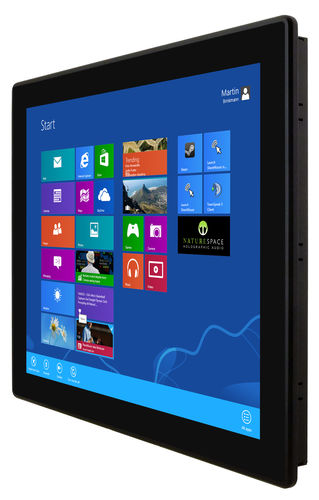 HMI con pantalla táctil - R15IBWS-MHC3 - Winmate, Inc. - empotrable / 1024 x 768 / Intel® Atom