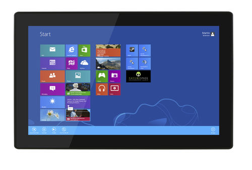 HMI con pantalla táctil - W22IBWS-MHA3 - Winmate, Inc. - empotrable / 1024 x 768 / Intel Bay Trail