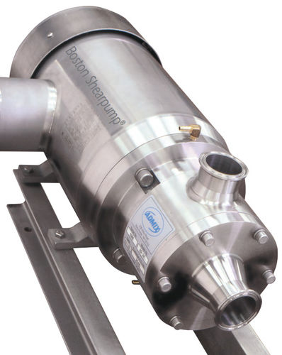 Mezcladora de rotor y estator - Boston Shearpump® - Admix - horizontal / en línea / de polvo
