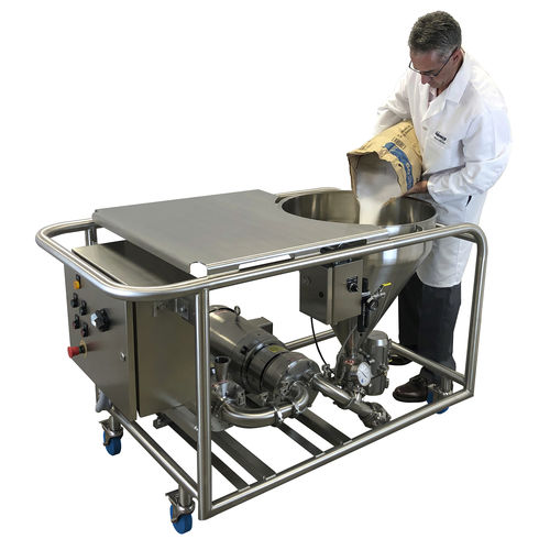Sistema de pulverización de rotor y estator - Fastfeed® - Admix - batch / de polvo