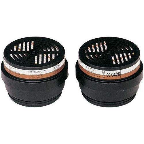 Filtro de gas - 200 A1-P3R D - EKASTU Safety - de cartucho / para máscara respiratoria