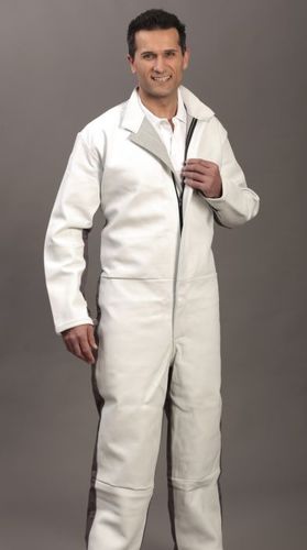 Traje de trabajo - 805  - EKASTU Safety - de protección mecánica / de algodón / de cuero