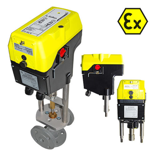 Actuador para válvula eléctrico - ExRun, RedRun, InRun - Rotork Schischek - lineal / compacto / de aluminio