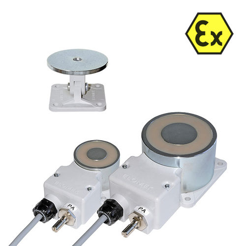 Electroimán de mantenimiento - ExMag - Rotork Schischek - para puerta / antideflagrante / 24 V