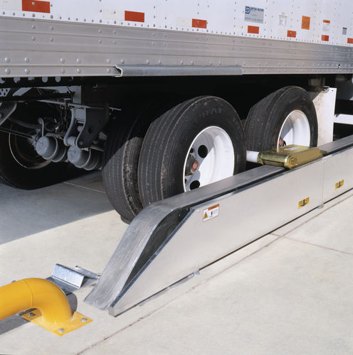 Retenedor para vehículos - GWL-2300 Global Wheel-Lok™ - Rite-Hite - hidráulico / mecánico