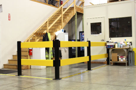 Sistema de barrera con acceso restringido para línea de embalaje - GuardRite® Flex - Rite-Hite