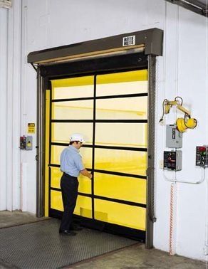 Protección enrollable horizontal - BugShield&reg; - Rite-Hite - motorizada / vertical