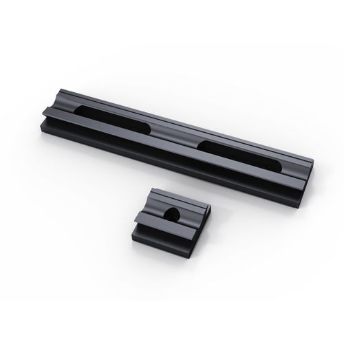Riel de guiado - S 40 LL - OWIS GmbH - de aluminio / de precisión / para óptico
