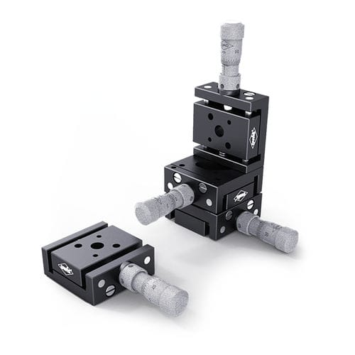 Mesa de posicionamiento lineal - MT 30  - OWIS GmbH - manual / 3 ejes / de precisión