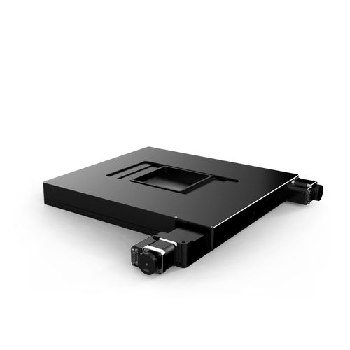 Platina de posicionamiento de inclinación - CROSS 100  - OWIS GmbH - lineal / con rodamiento de bolas / compacta