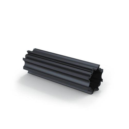 Perfil de aluminio - S 65-4  - OWIS GmbH - redondo / de guiado