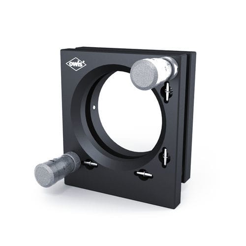 Portapolarizador óptico - TRANS 80  - OWIS GmbH - XY / de aluminio