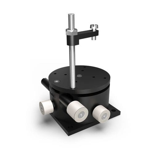 Platina de posicionamiento para prismas - PR 60-D60-BP - OWIS GmbH - de inclinación / manual / 3 ejes
