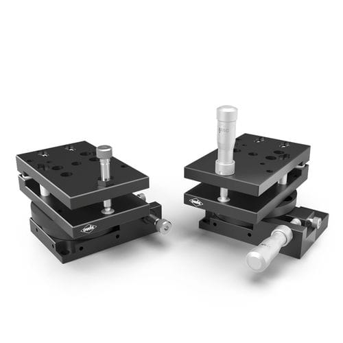 Platina de posicionamiento de inclinación - DNT 40  - OWIS GmbH - rotativa / de precisión / aluminio