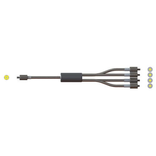 Cable repartidor de fibra óptica - FC4-UVIR200-2	 - Avantes - 5 derivaciones / flexible