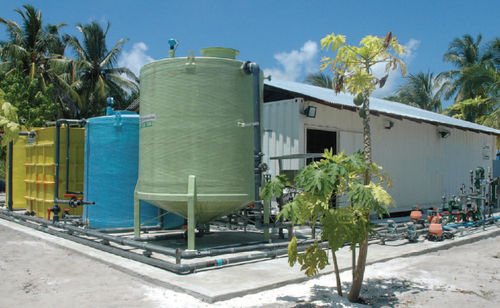Desaladora de ósmosis inversa - POTABLOC - Keppel Seghers - para aplicaciones industriales / para agua de mar